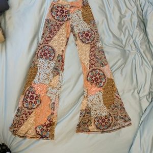 Warrior Within - paisley bell-bottoms